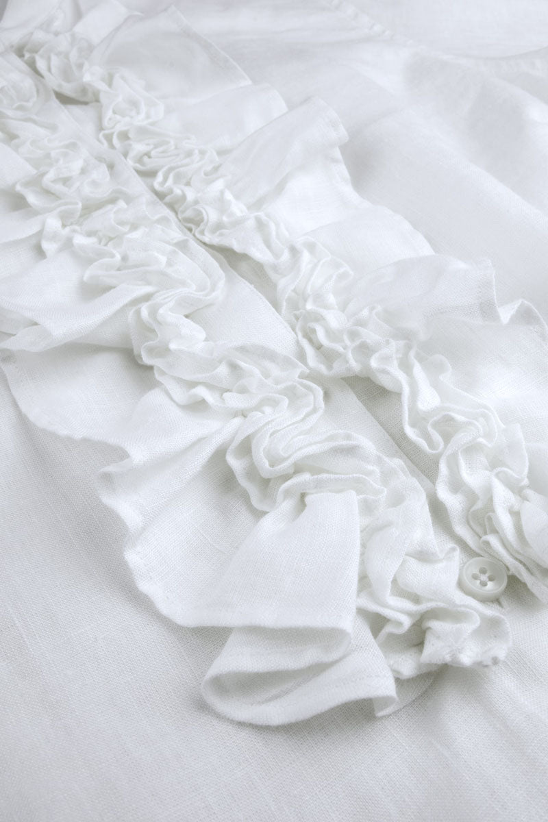 Hillary Blouse, Front frill