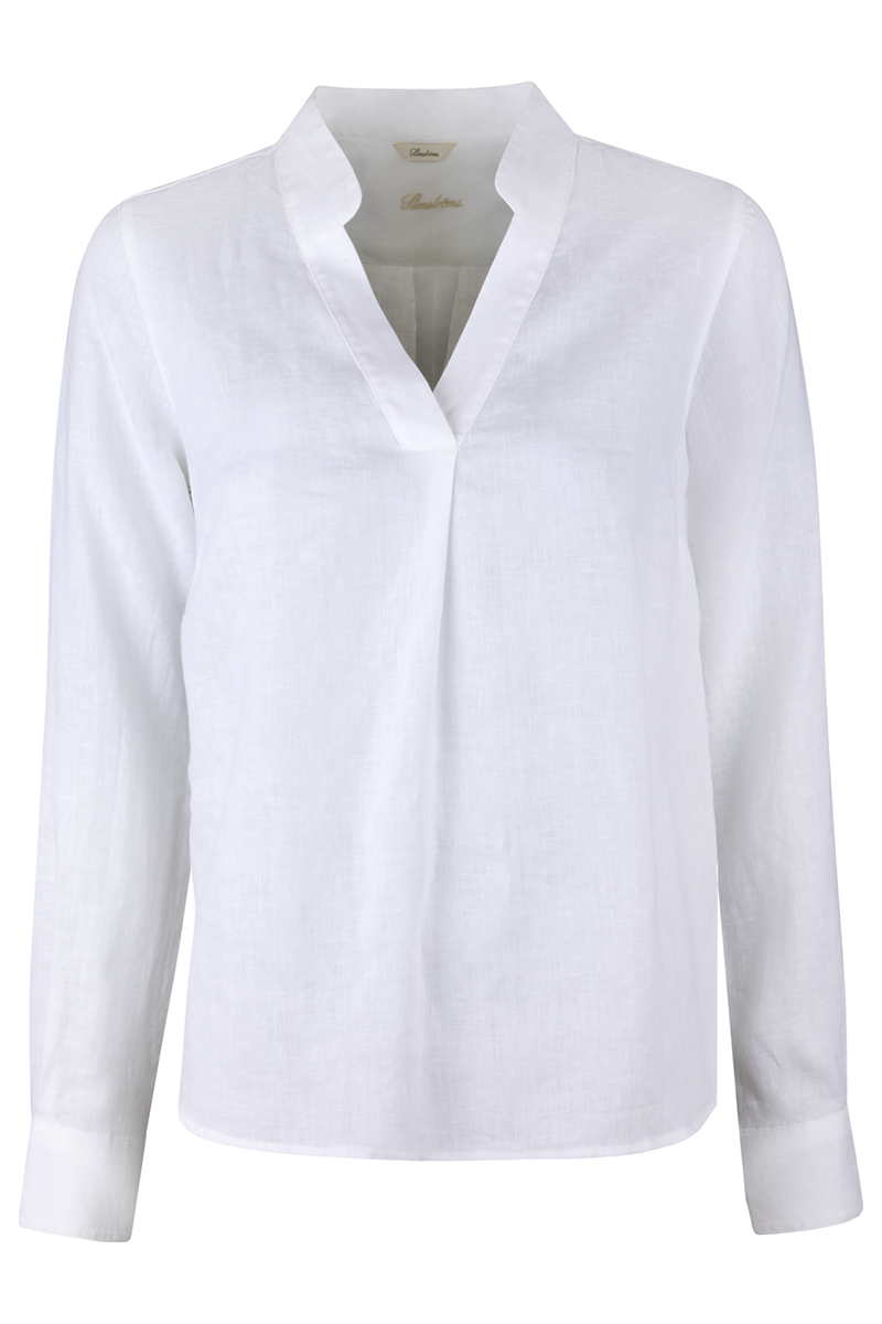 Ivory Blouse, Popover V-neck