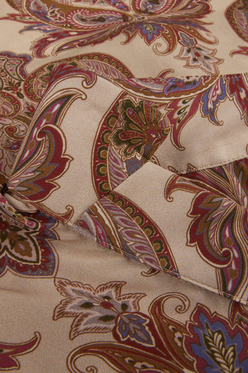 Ivory Blouse, Popover V-neck