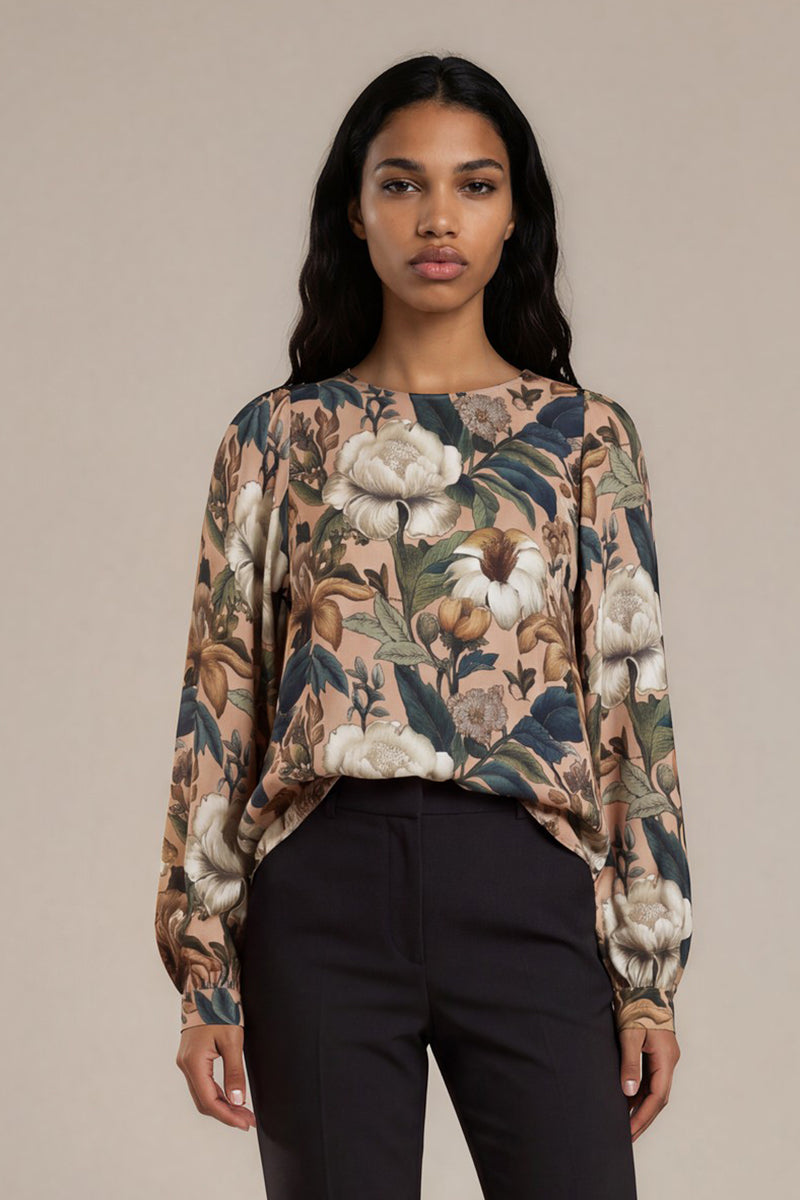 Carmen Blouse, Long puff sleeve