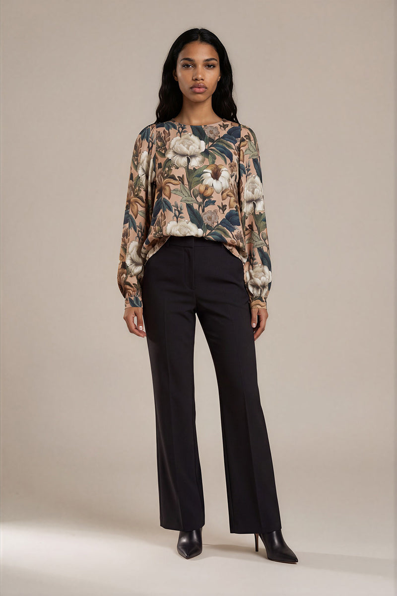 Carmen Blouse, Long puff sleeve