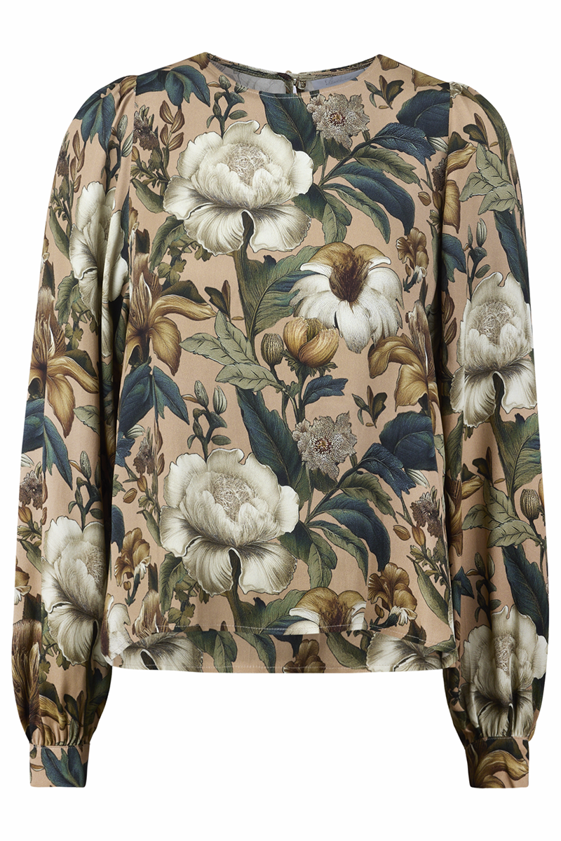 Carmen Blouse, Long puff sleeve
