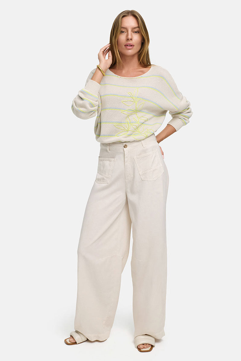 Garment-dye trousers