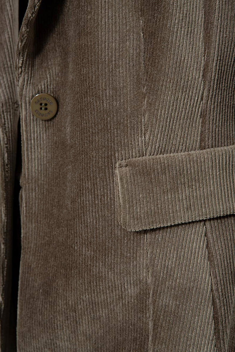 Blazer in jersey cord