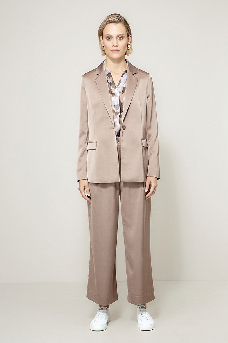 Blazer in satin