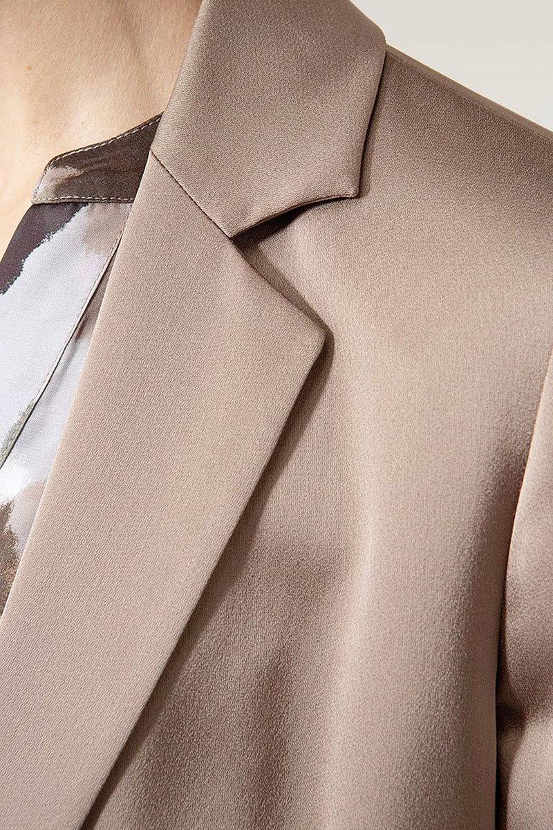 Blazer in satin