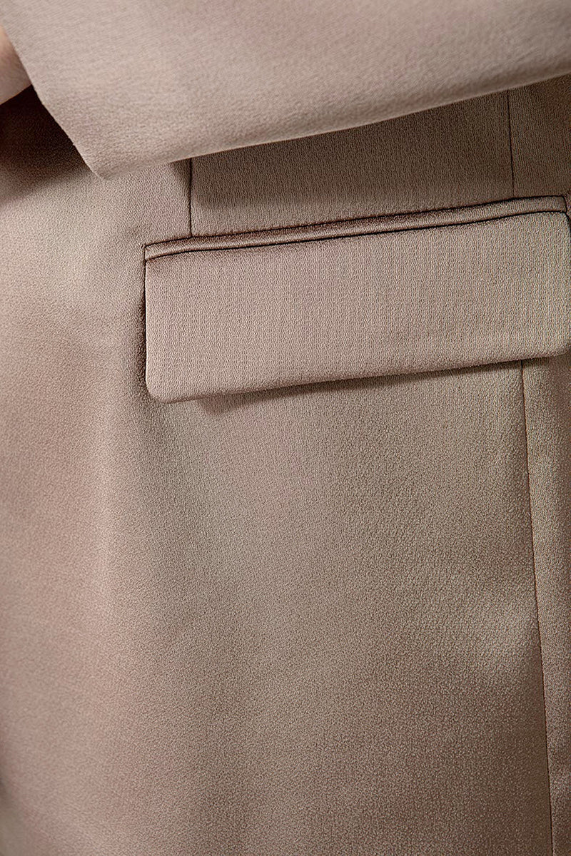 Blazer in satin