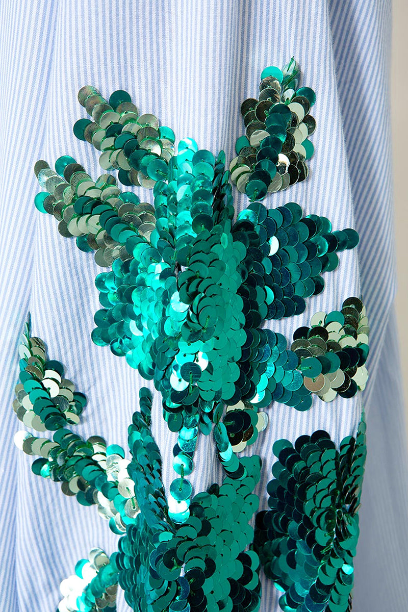 Blouse with embroidery