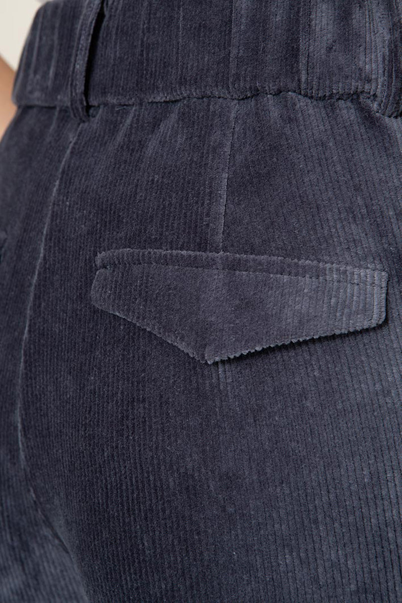 Pants in jersey cord