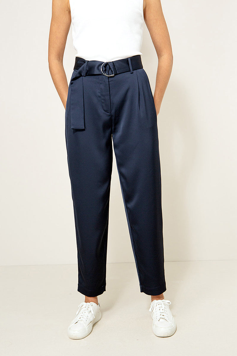Satin trousers