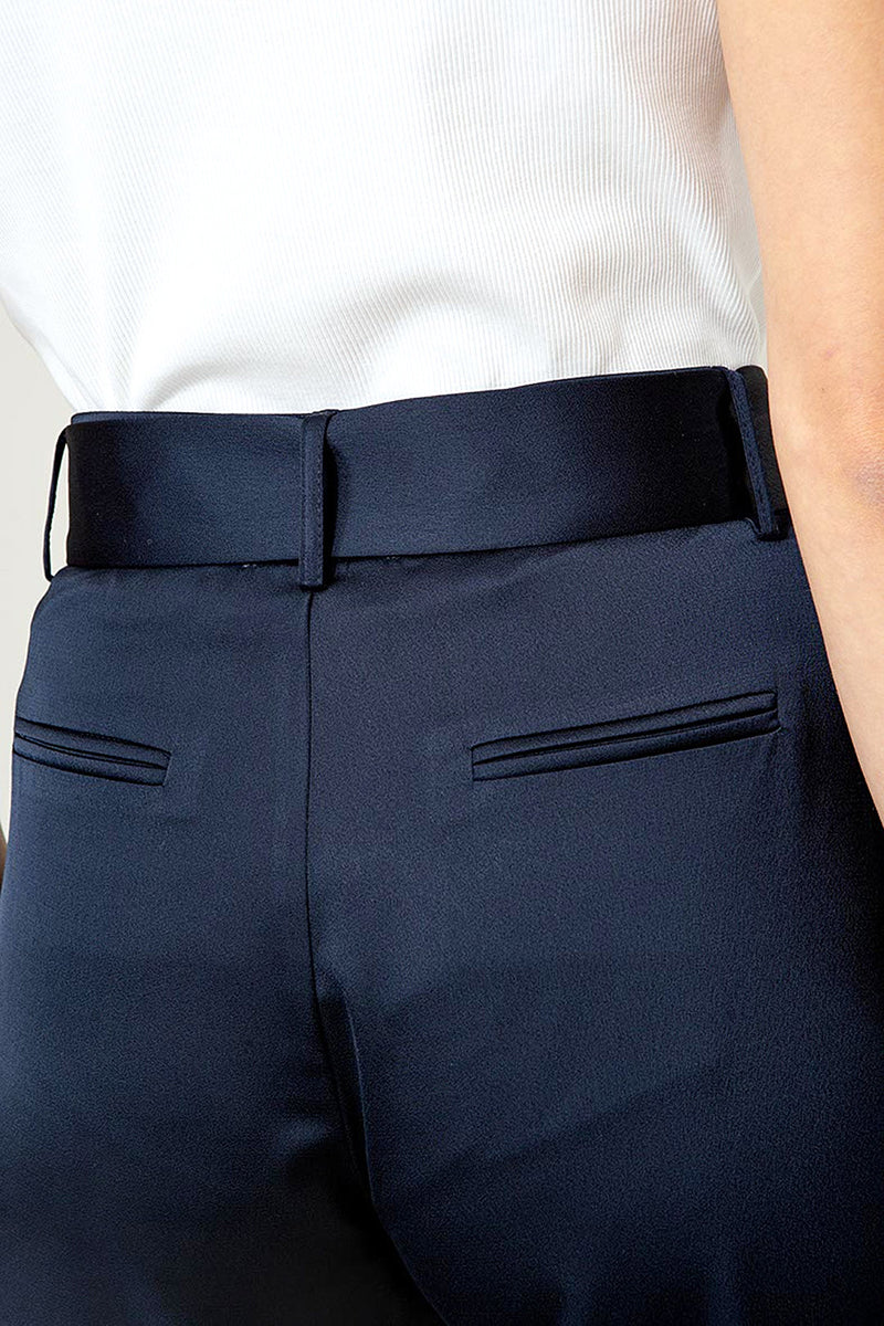 Satin trousers