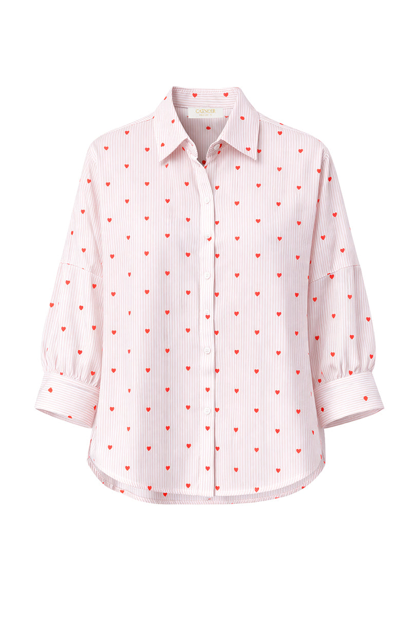 Shirtblouse with embroidery
