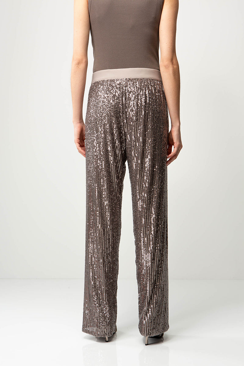 Pants in pailette