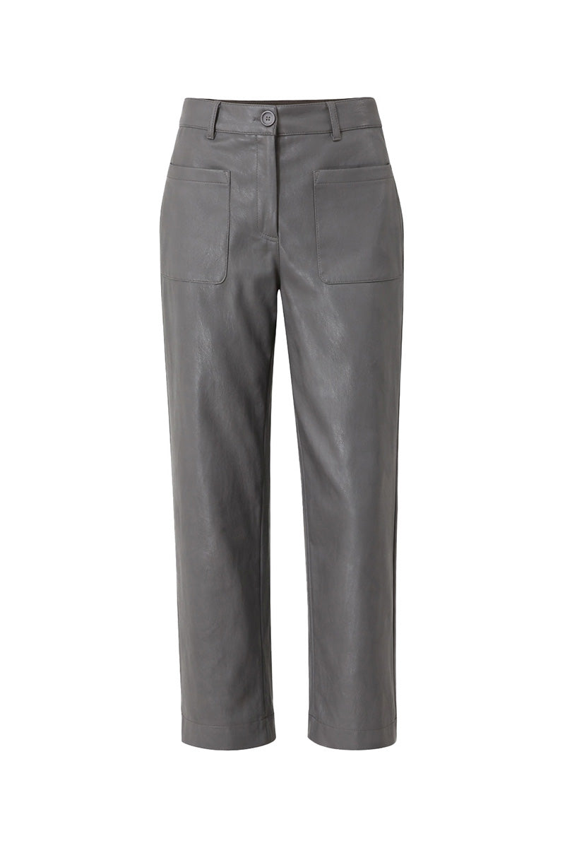 Pants in vegan leather