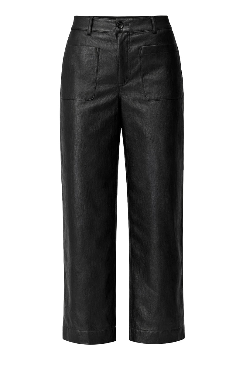 Pants in vegan leather