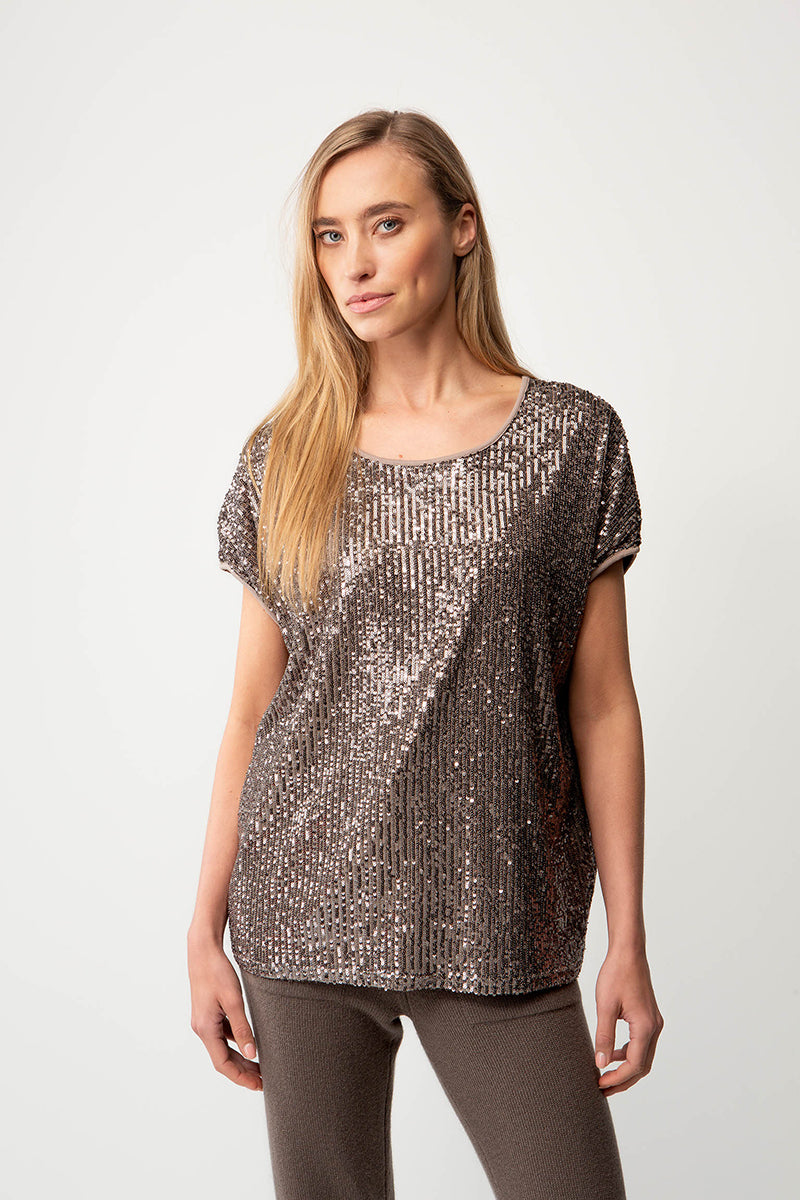 Shirt in Pailette