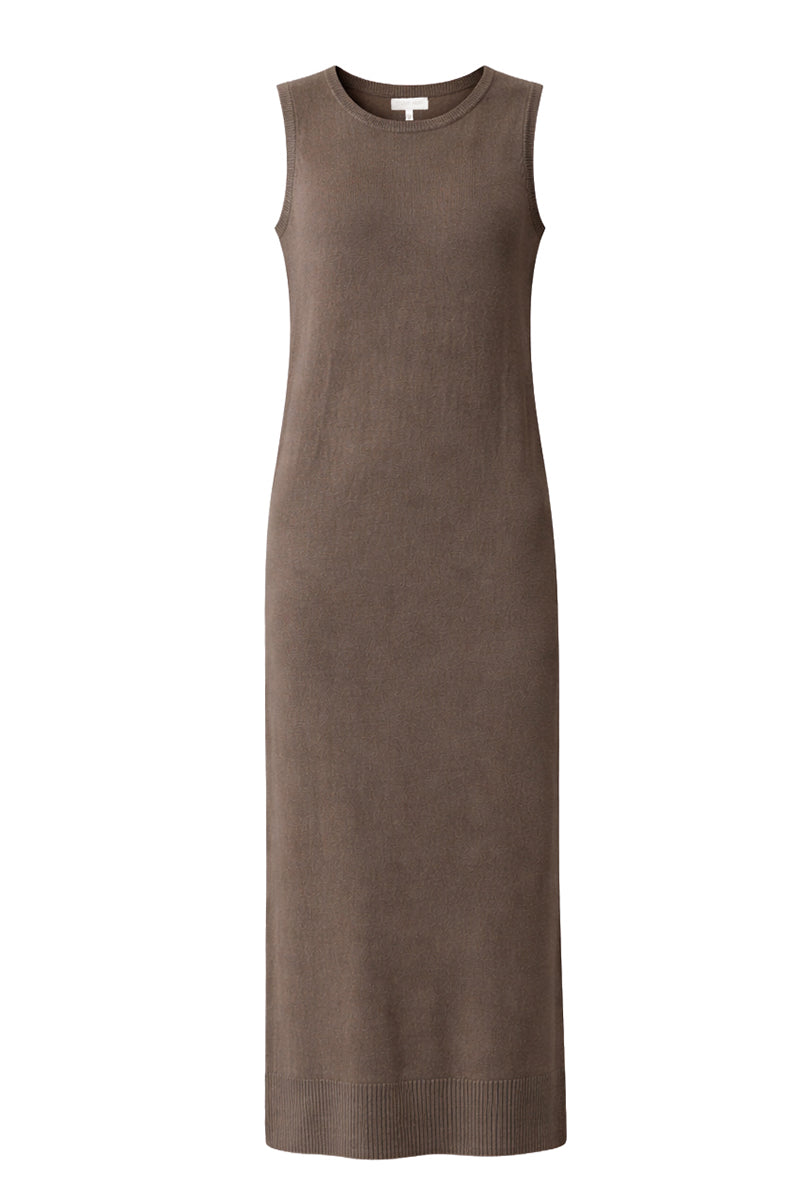 Knitted dress in merino wool