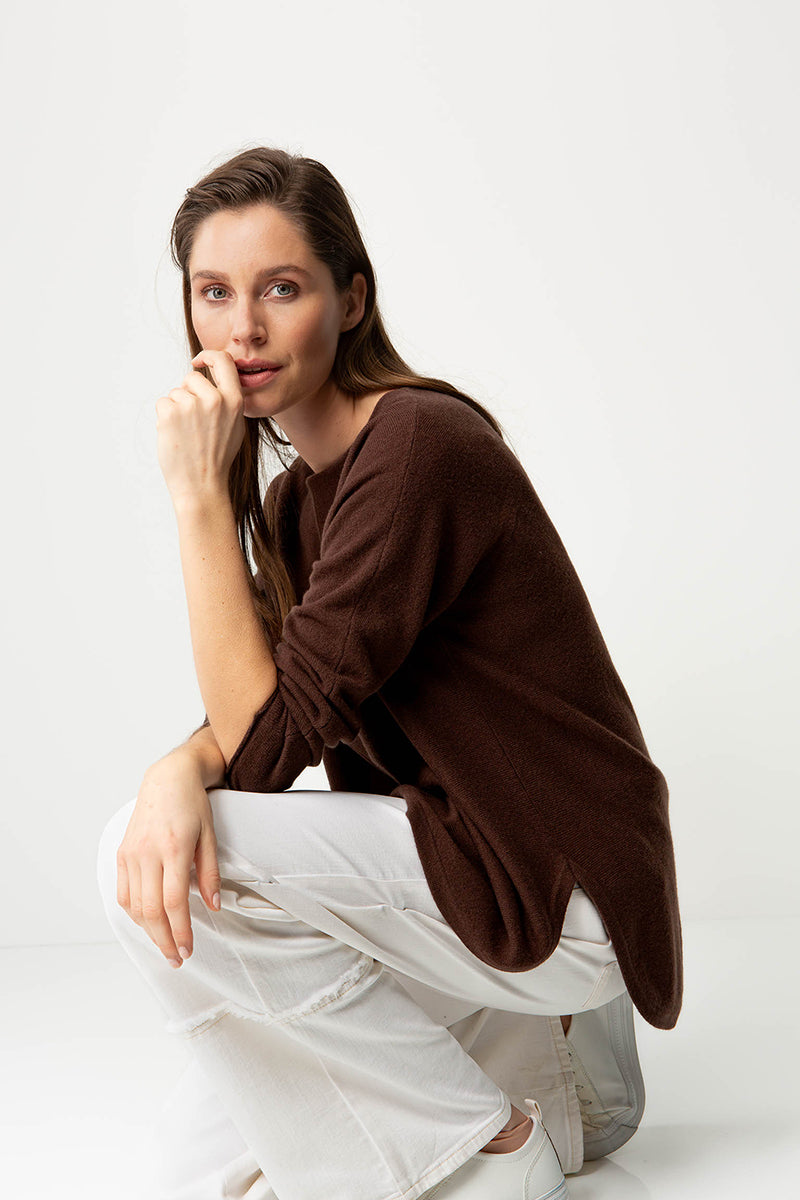 Pullover in merino wool