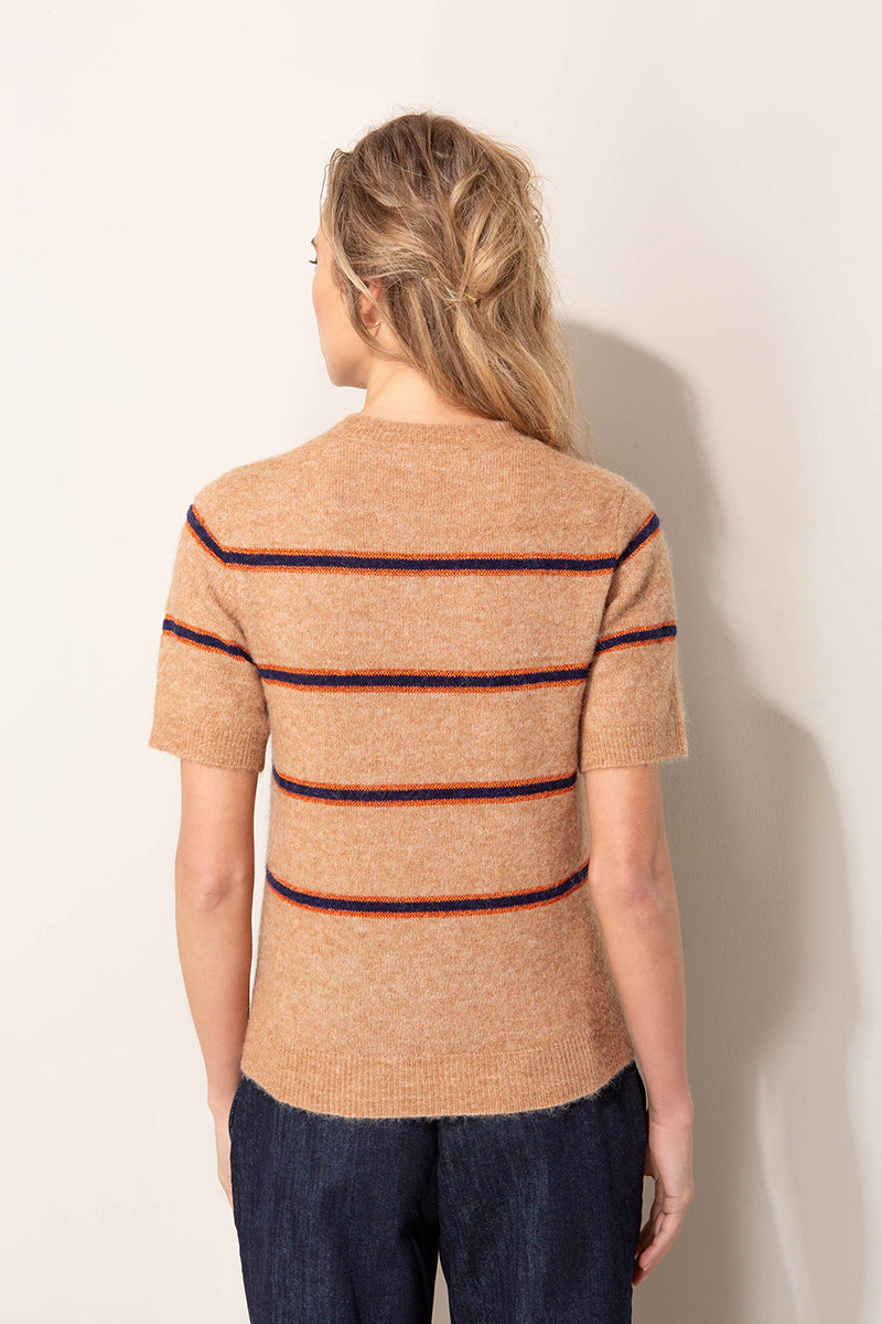 Knit shirt in alpaka mix