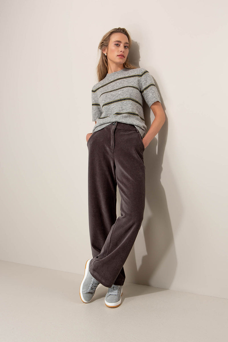 Knit shirt in alpaka mix