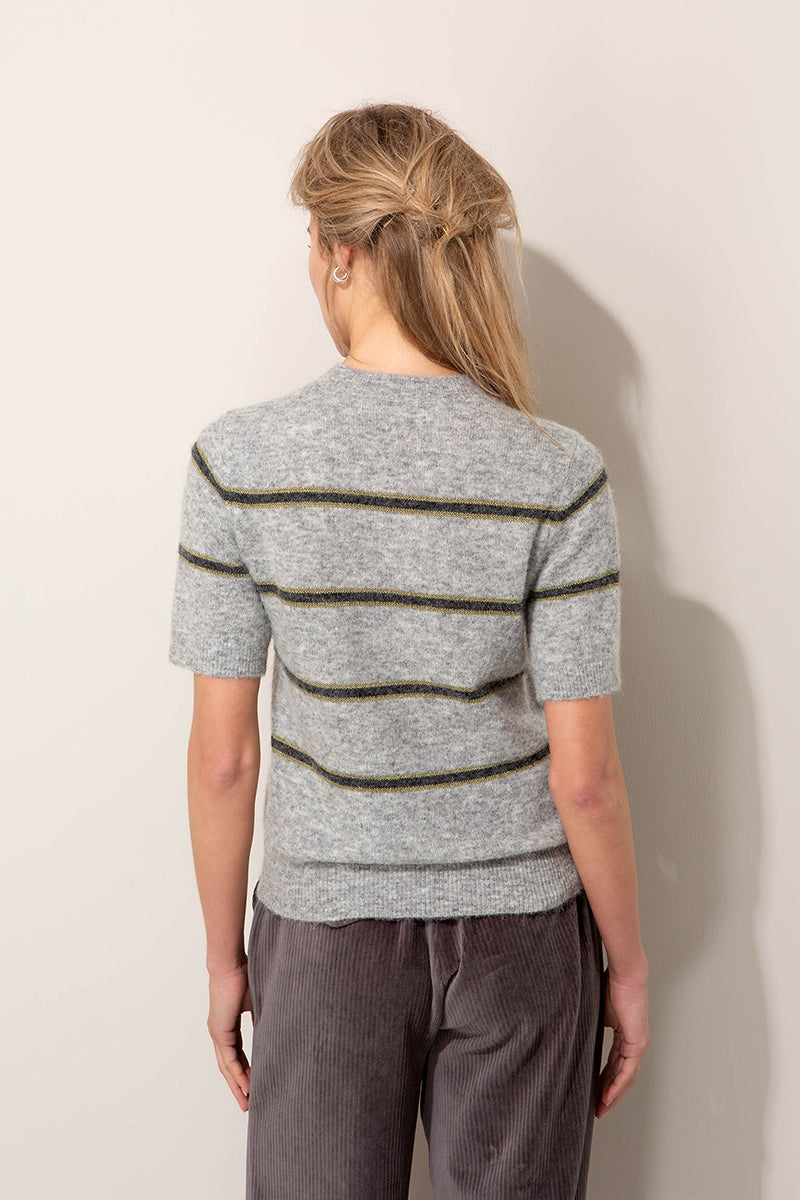 Knit shirt in alpaka mix