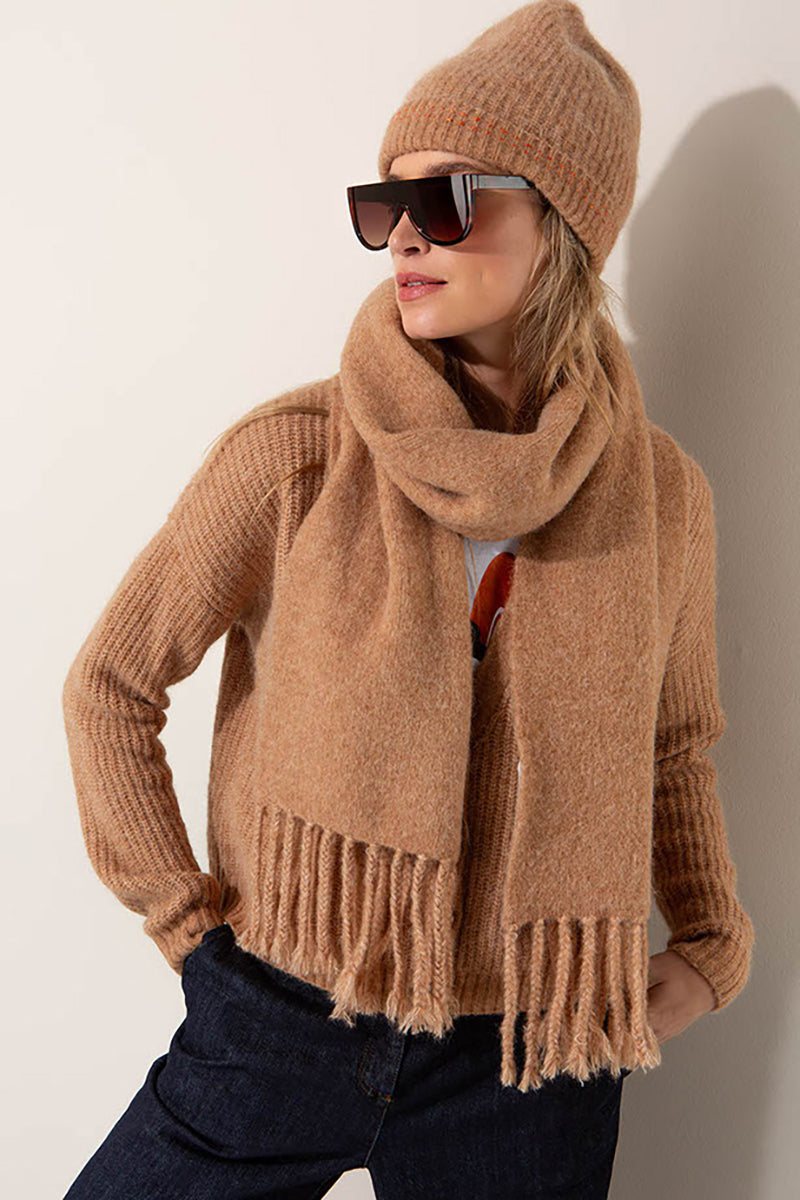 Scarf in merino wool