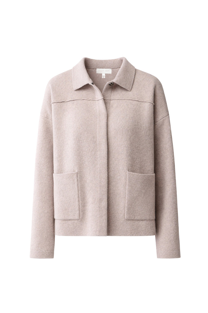 Cardigan in merino wool