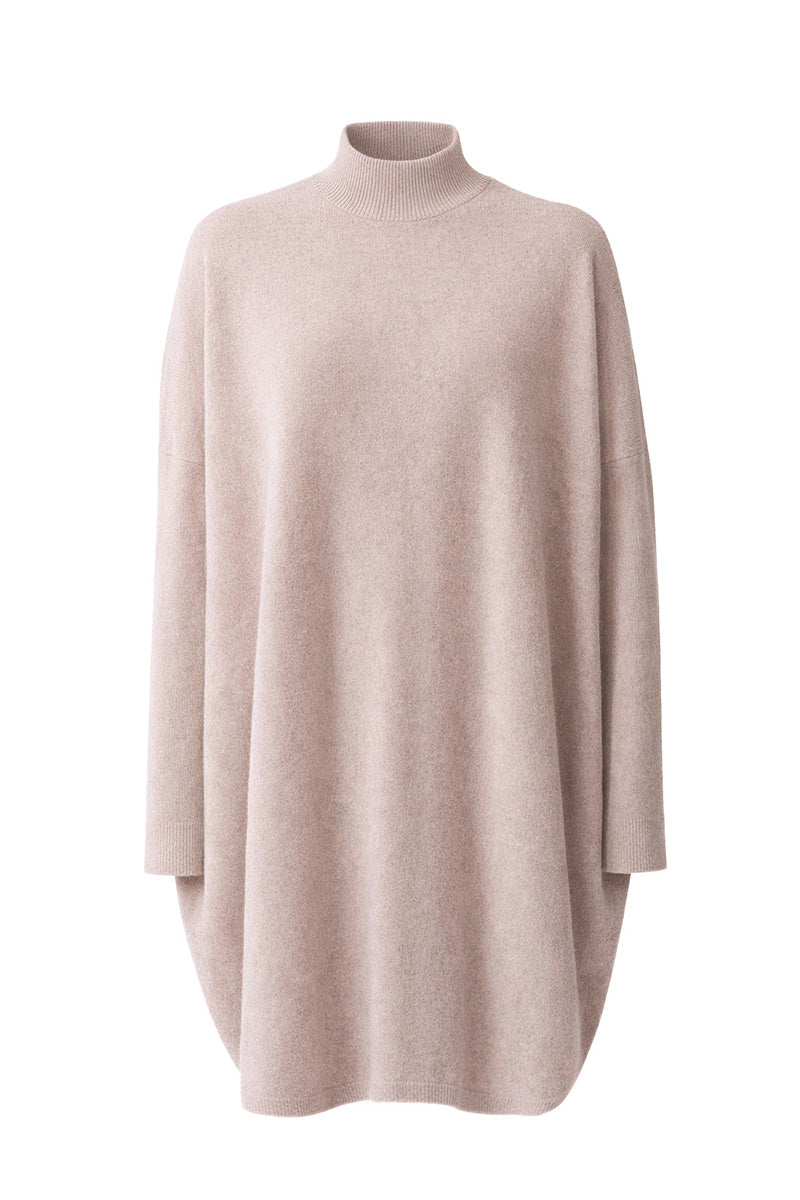 Knitted dress in merino wool