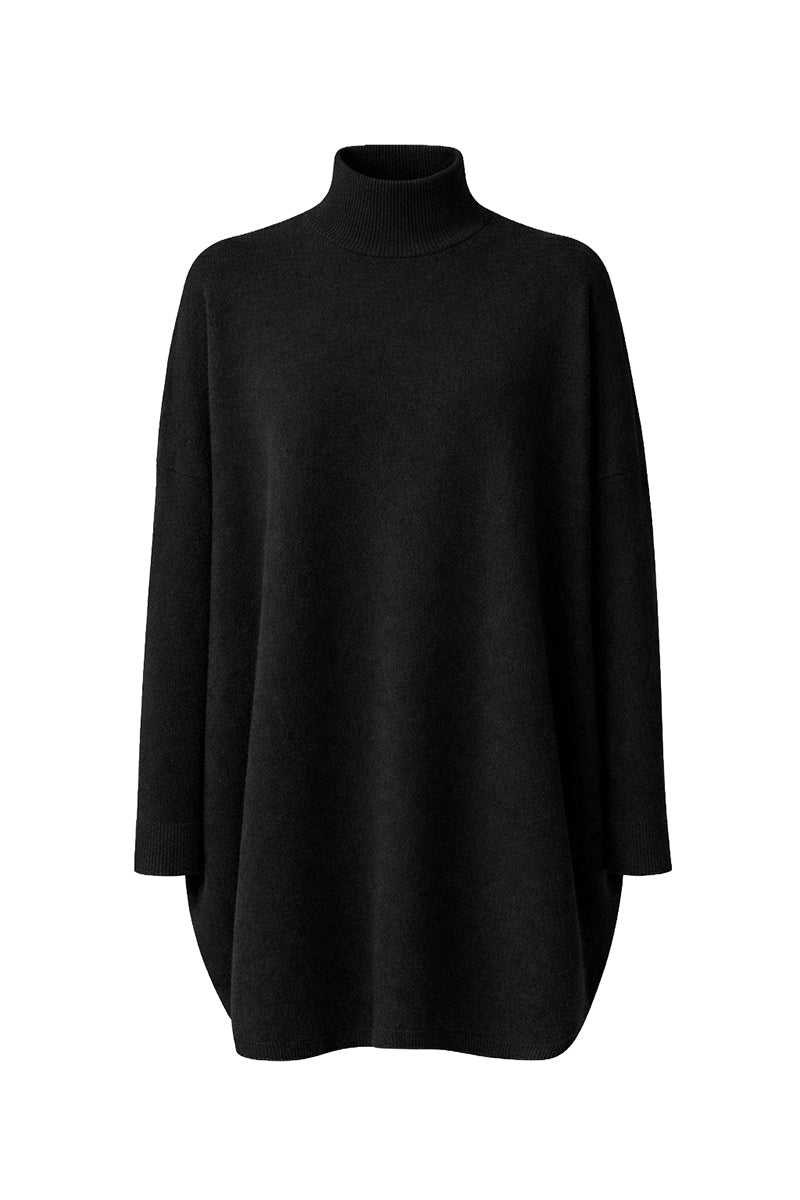 Knitted dress in merino wool