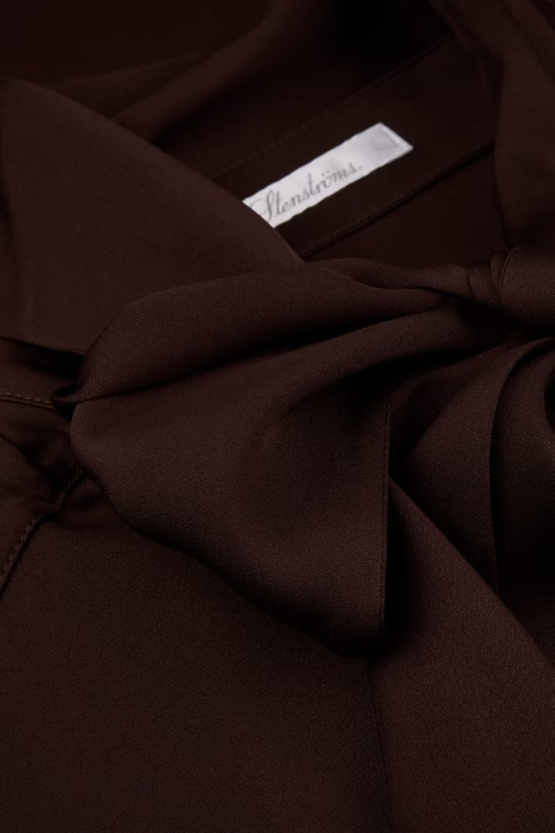 Selma Blouse, Bowtie Flyfront