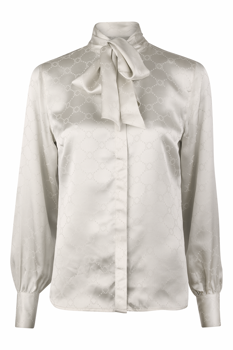 Selma Blouse, Bowtie Flyfront