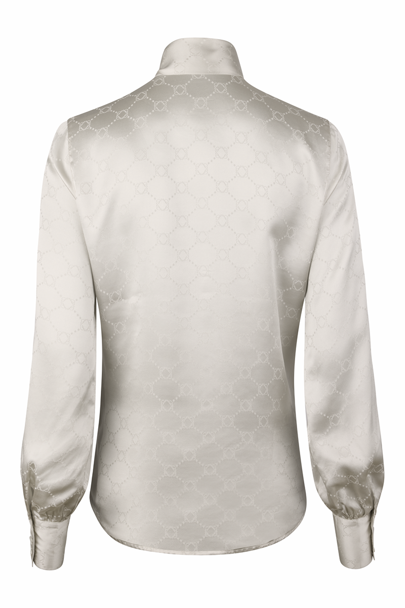 Selma Blouse, Bowtie Flyfront