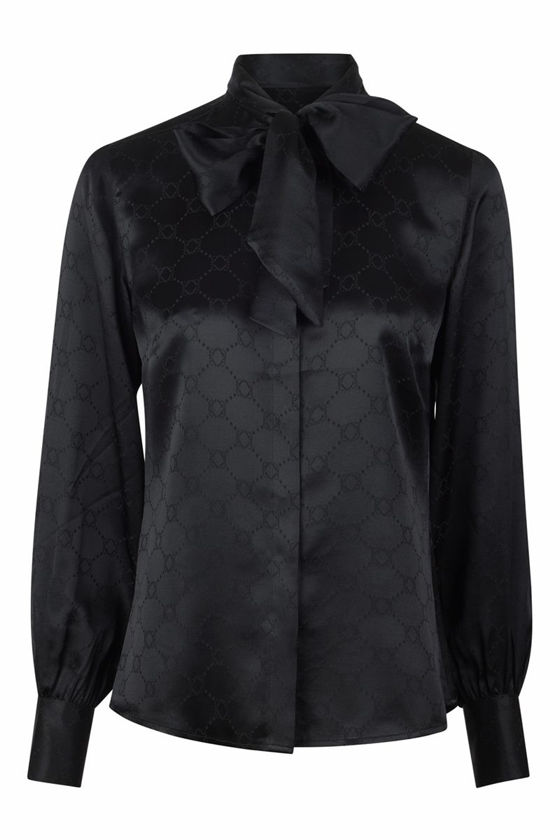 Selma Blouse, Bowtie Flyfront