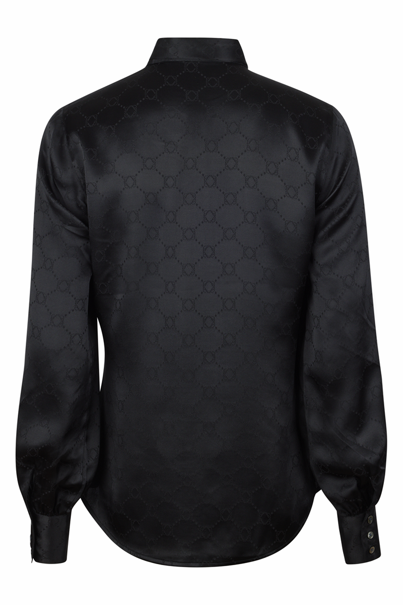Selma Blouse, Bowtie Flyfront