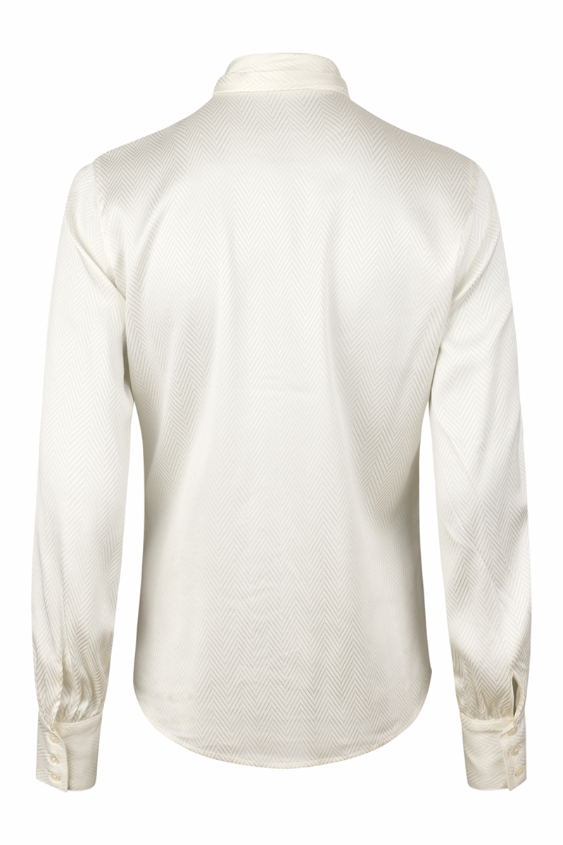Selma Blouse, Bowtie Flyfront
