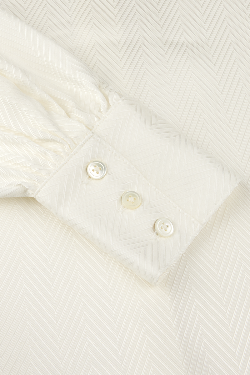 Selma Blouse, Bowtie Flyfront