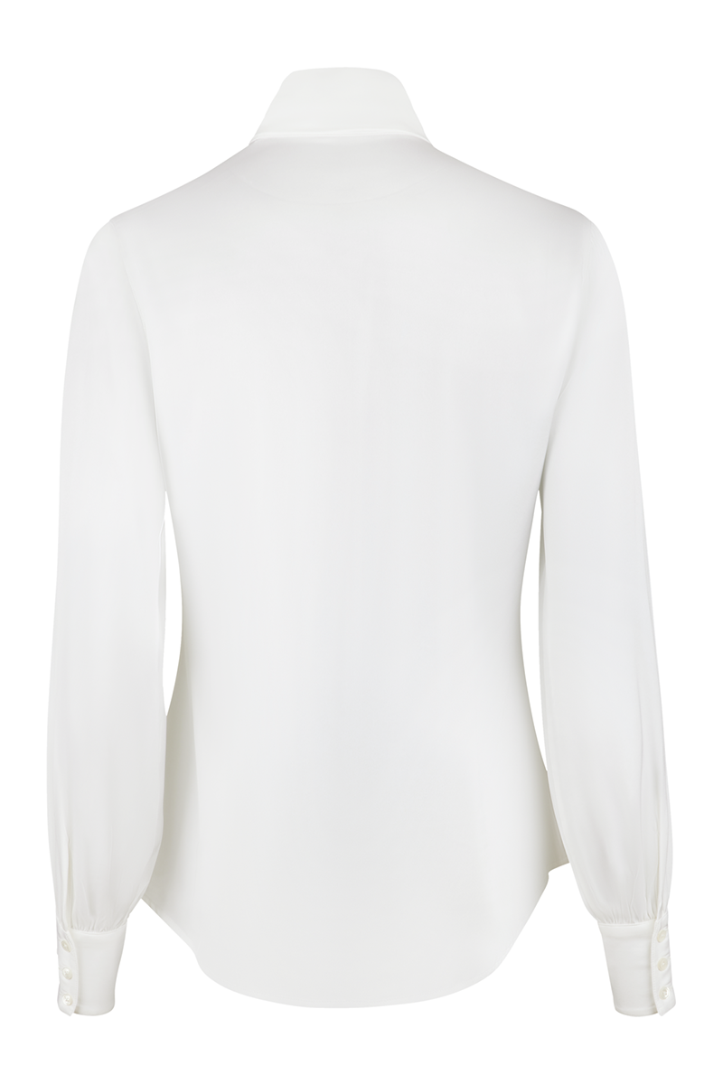 Selma Blouse, Bowtie Flyfront