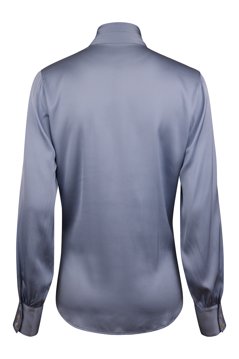 Selma Blouse, Bowtie Flyfront