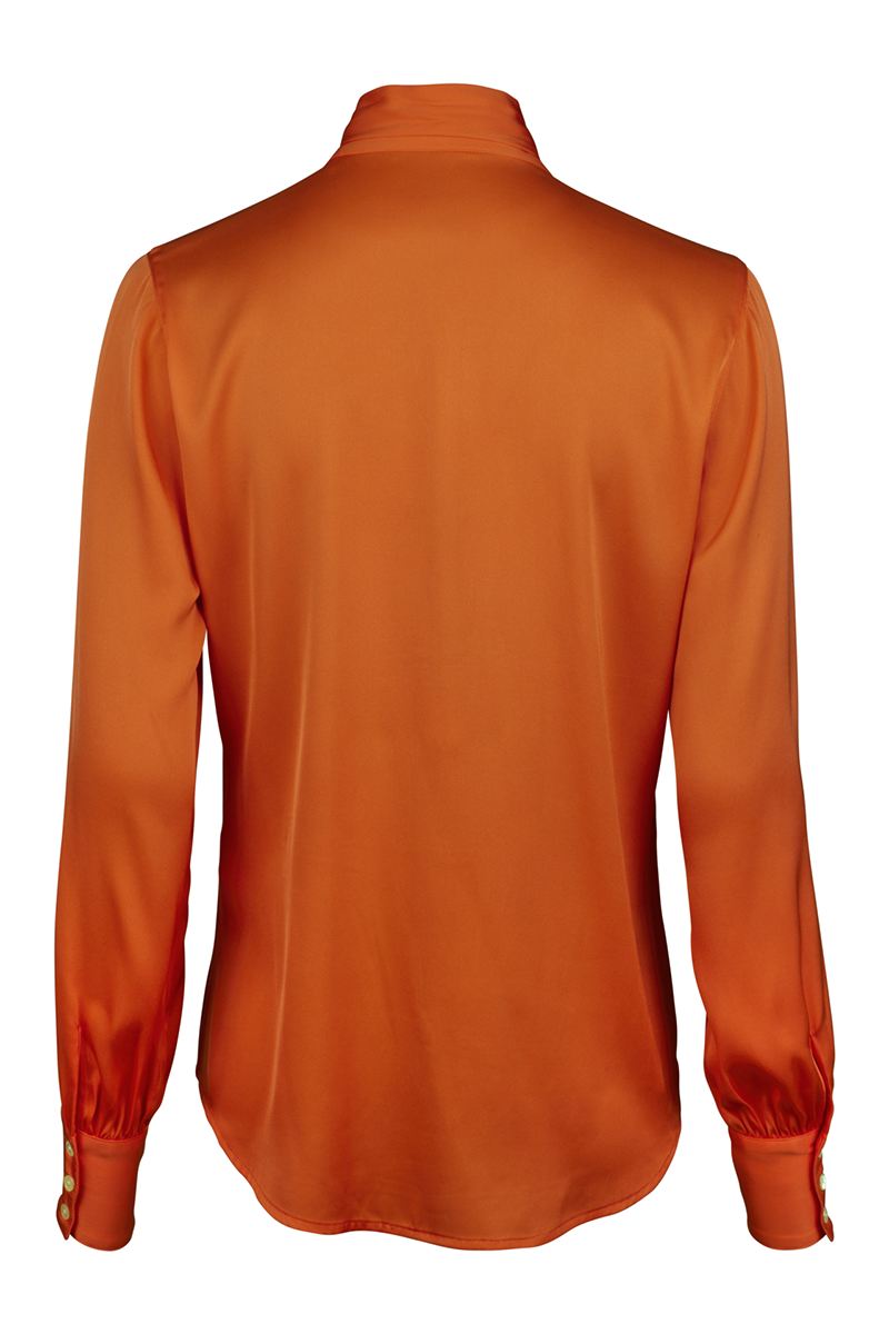 Selma Blouse, Bowtie Flyfront