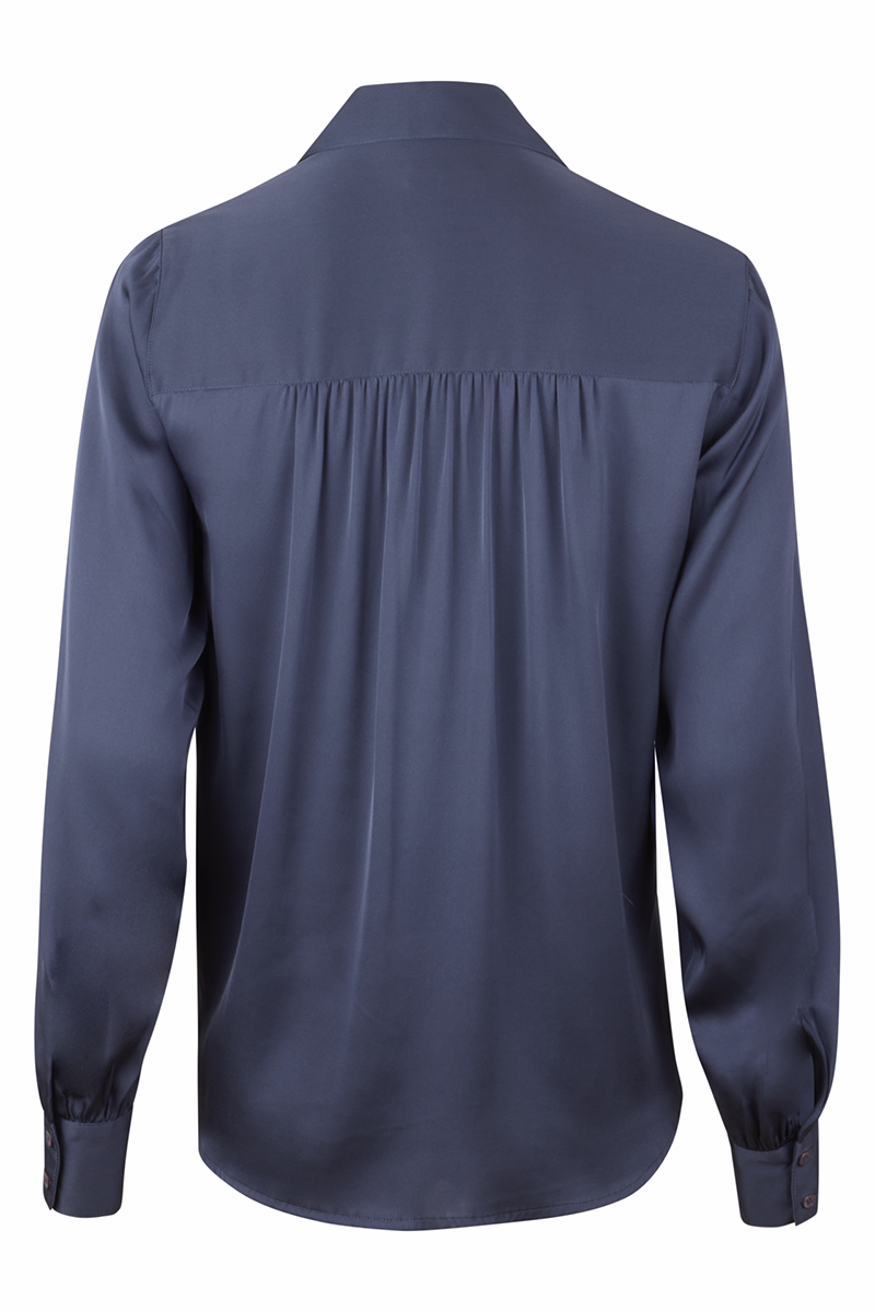 Inez blouse, open v-neck