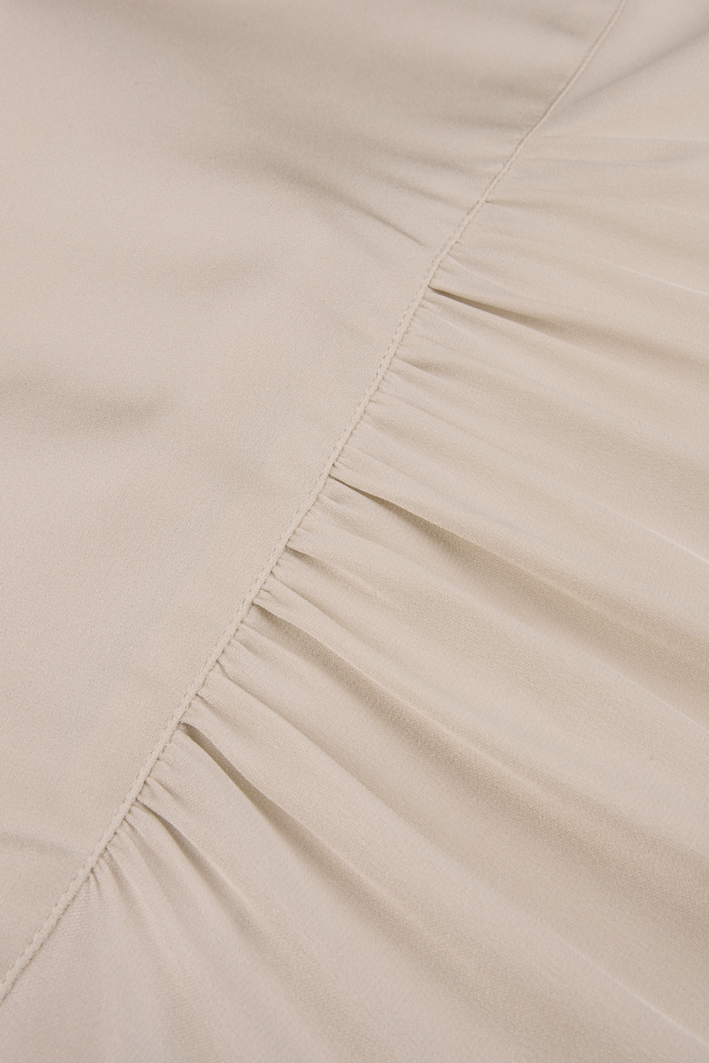 Inez blouse, open v-neck