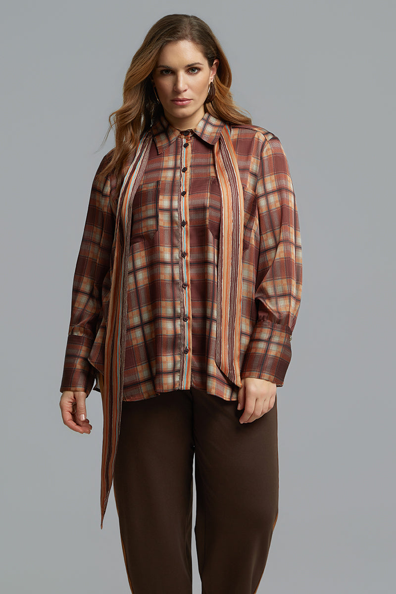 Shirt with bow