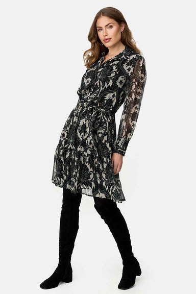 Dress with print