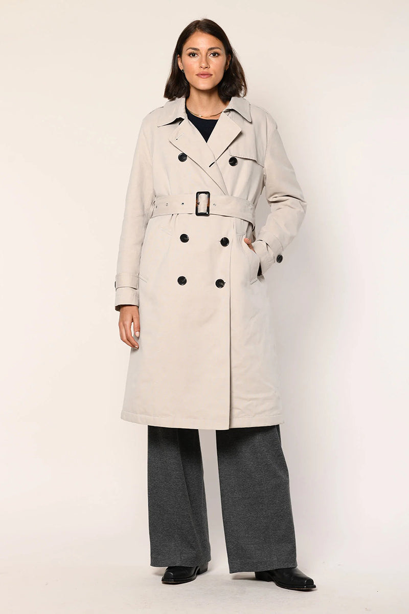 Cotton trench coat
