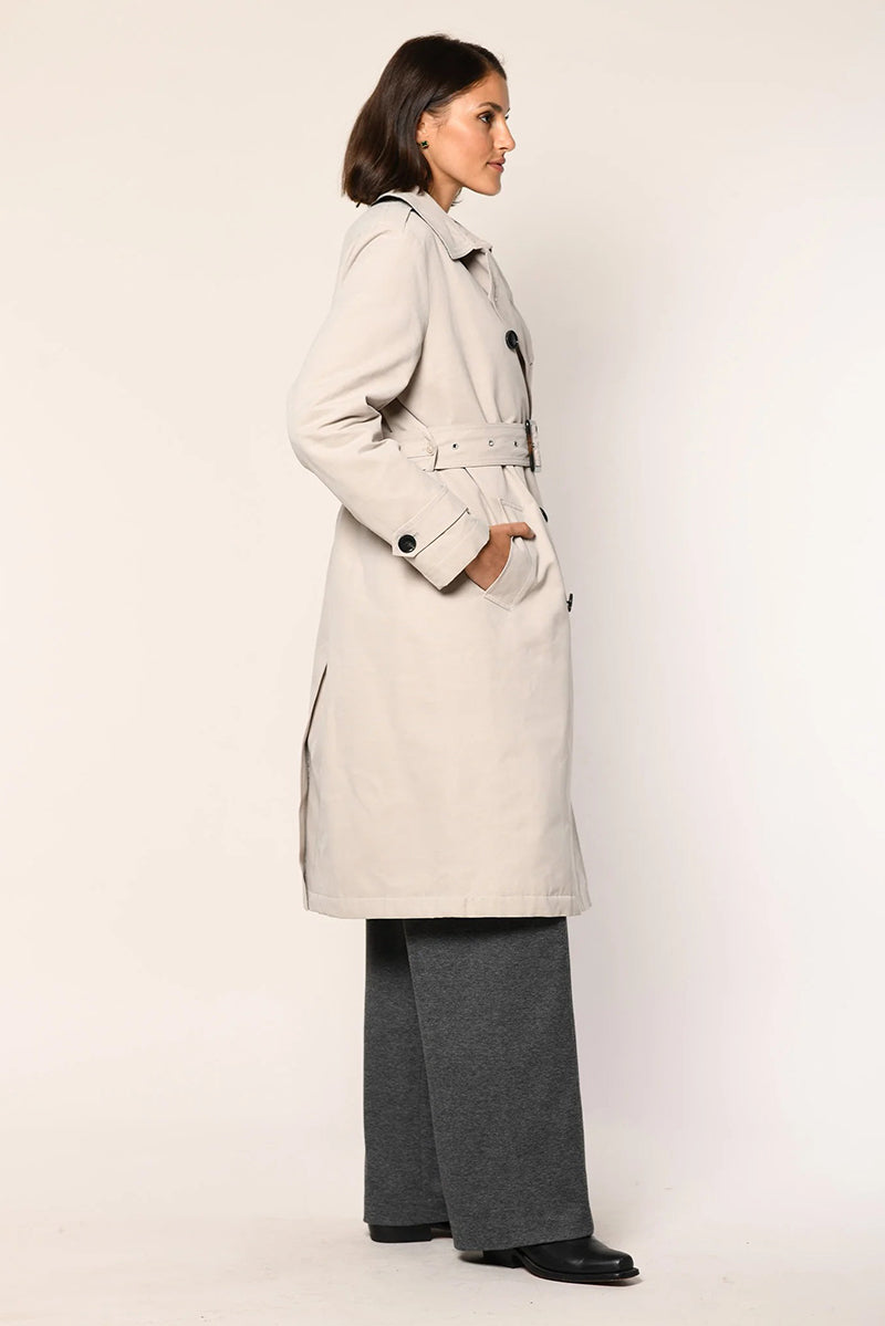 Cotton trench coat