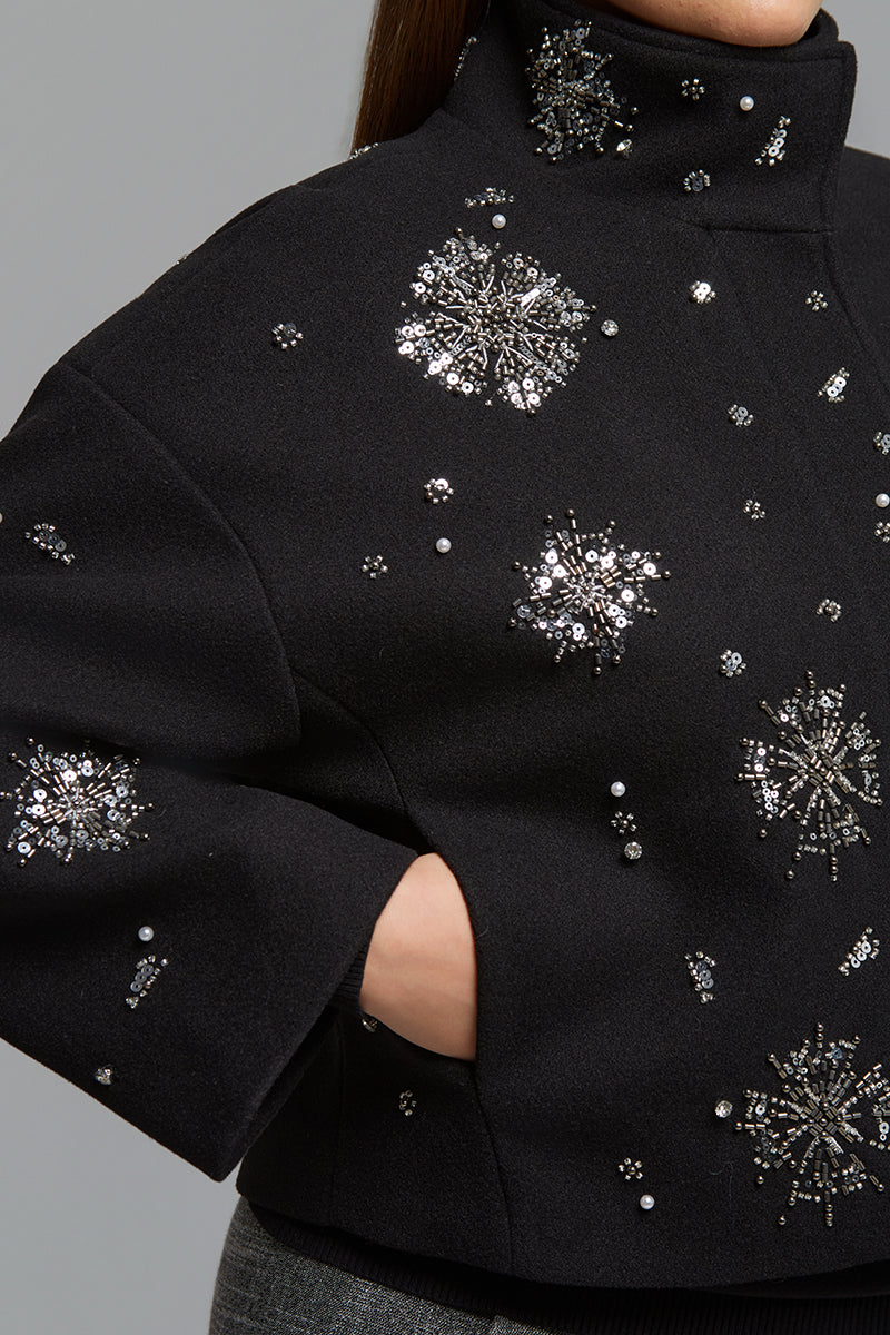 Midnight chic blazer