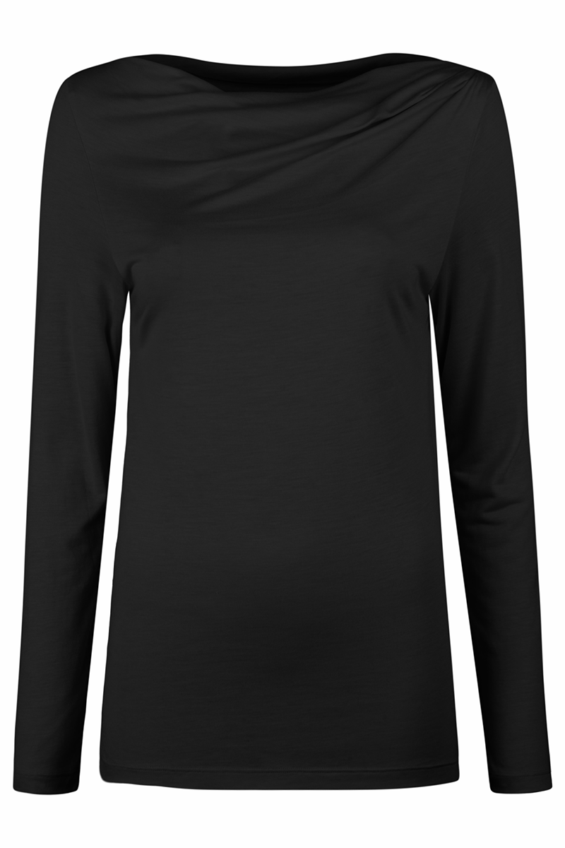 Milani Jersey Draped Longsleeves