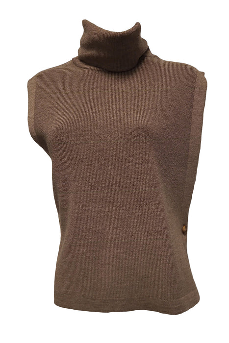 Gillian sleeveless sweater vest bib