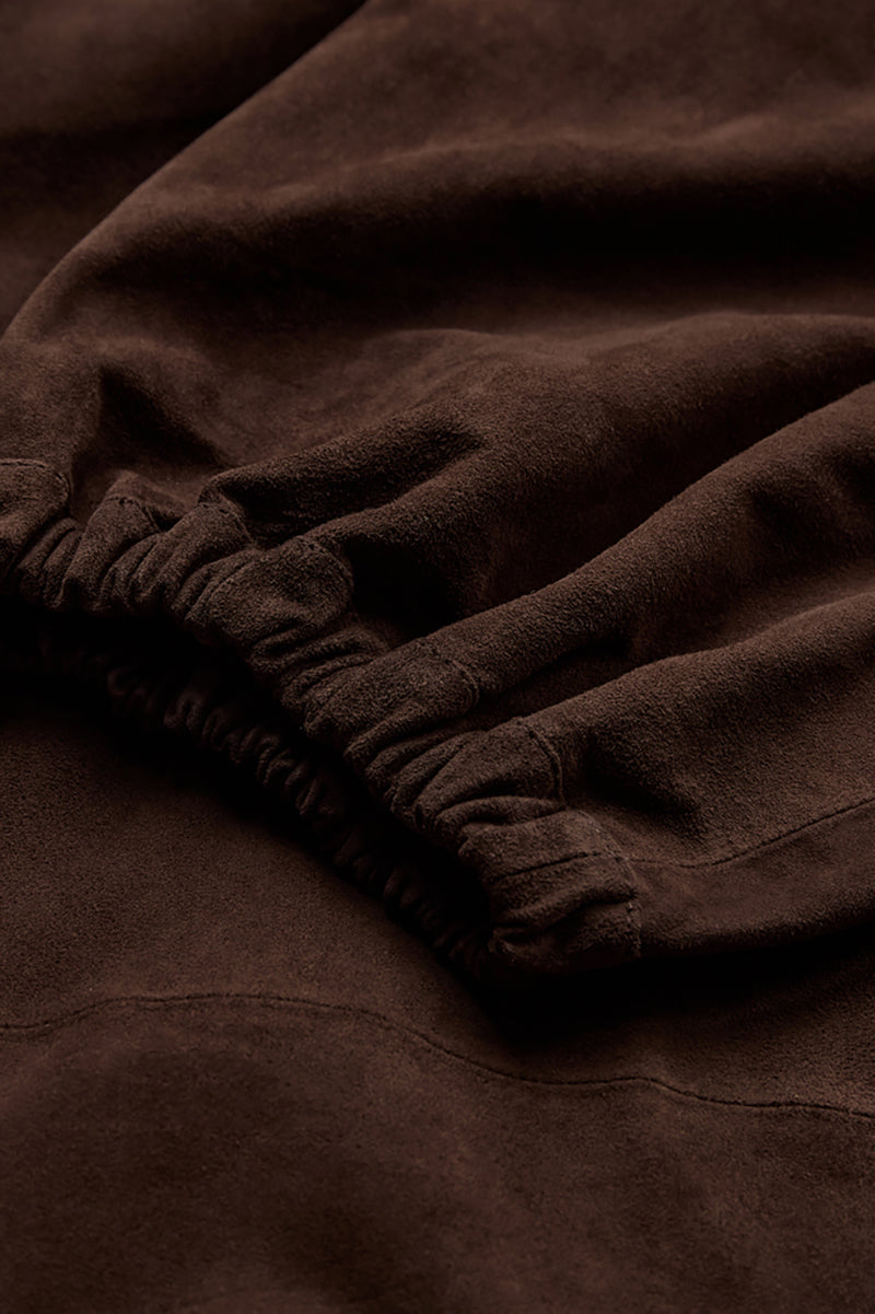 EllaDEP Suede Balloon Pants