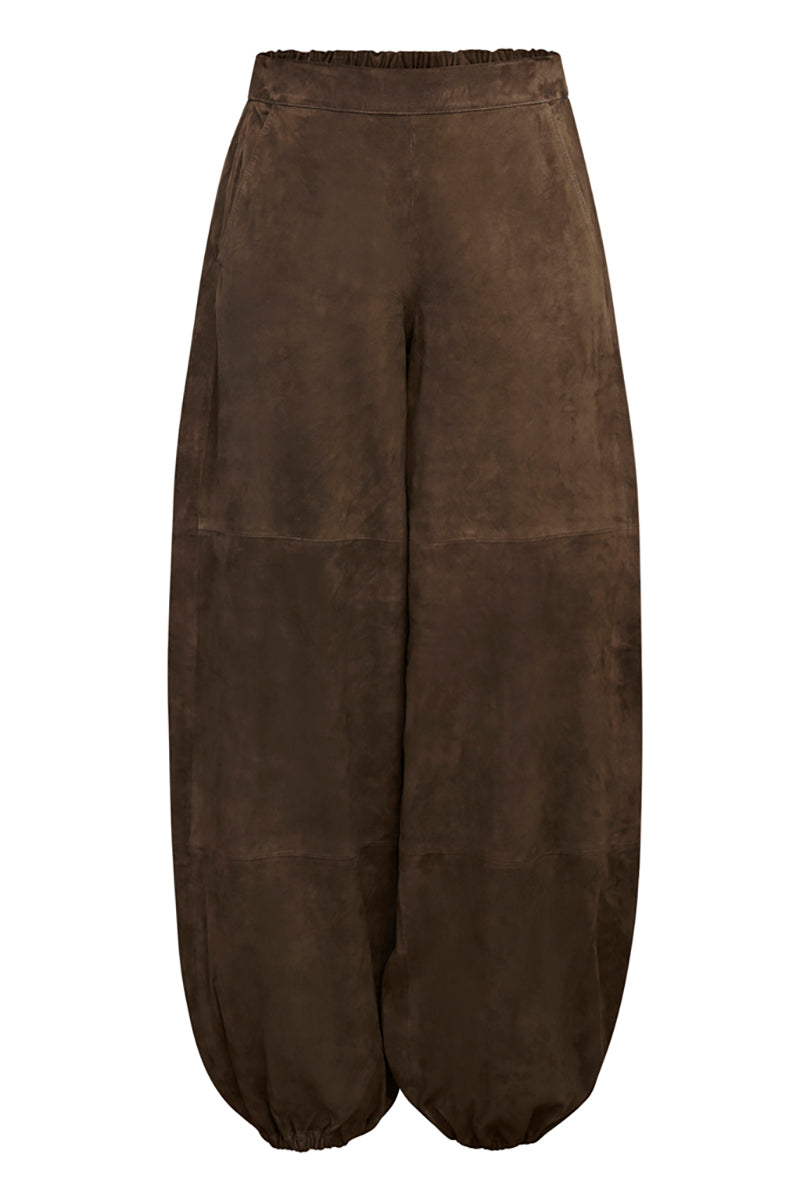 EllaDEP Suede Balloon Pants